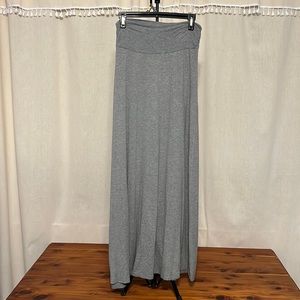 Grey Maxi Skirt